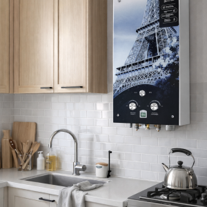 Газова колонка з картинкою — купи красу на кухню