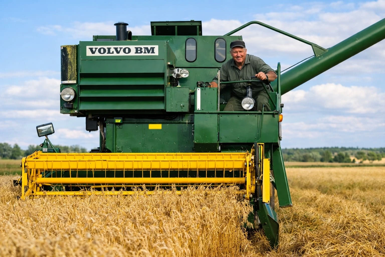 Комбайни Volvo: шведські помічники незламних українців